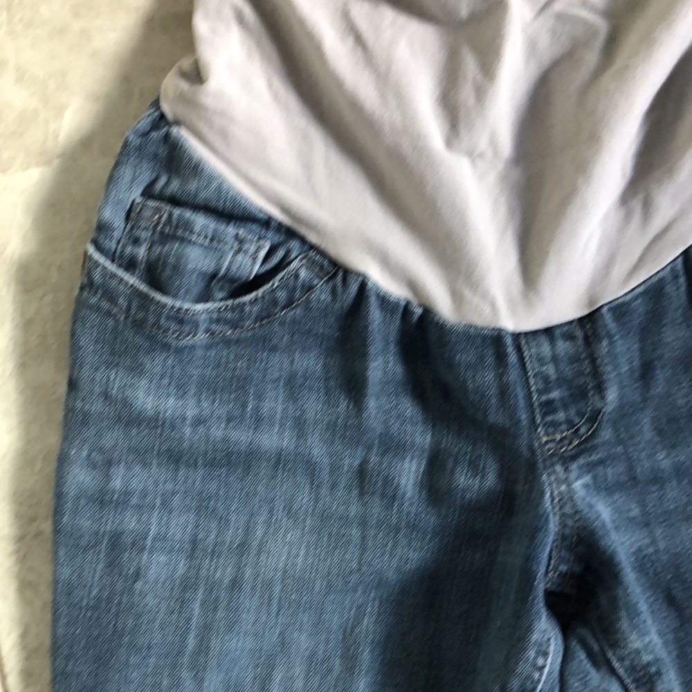 INDIGO BLUE Maternity Wash Denim Skinny Jeans | XS - Picture 4 of 12